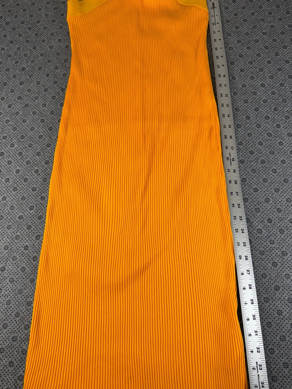 Zara Ribbed Cross-Neck Maxi Dress - Picture 6 of 9